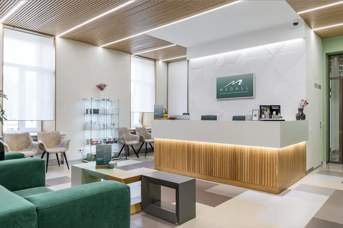 Dental implant installation at Medall clinic in St. Petersburg
